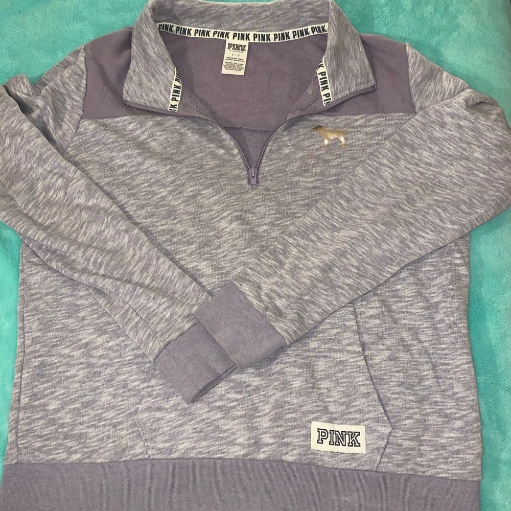 🌸 Victoria’s Secret PINK Quarter Zip